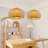 Ledezma 1 - Light Natural Rattan Single Pendant-1066839474