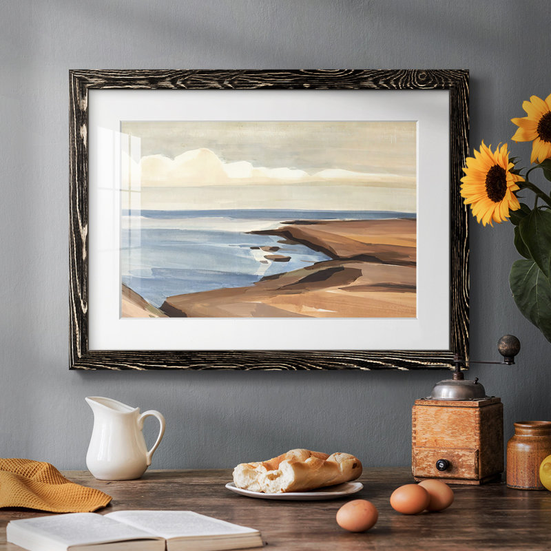 Shore Days II, Noir, H 18 po x l 26 po x P 1,5 po