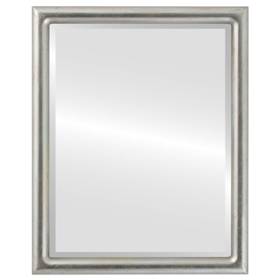 Rowles Wood Flat Wall Mirror