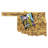 Totally Bamboo State Destination Series Bamboo Oklahoma Cutting Board