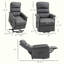 Fauteuil en tissu avec télécommande-693865327-672278316-672278291