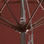 Parasol de patio en bois 11 pi-1043243987