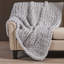 Jeté en tricot épais Chunky-119021742