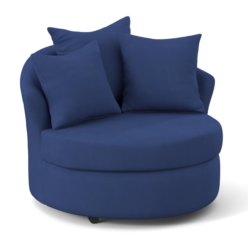Fauteuil demi-tonneau Alsup, Bouteur cobalt