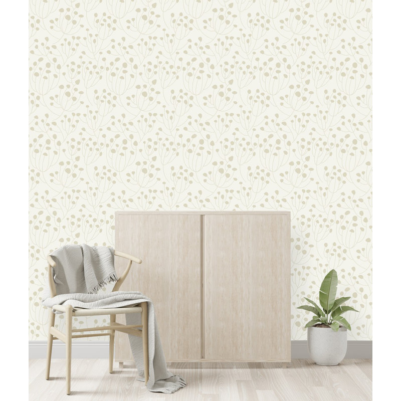 Floral Tile, 2.08' W x 18.75' L