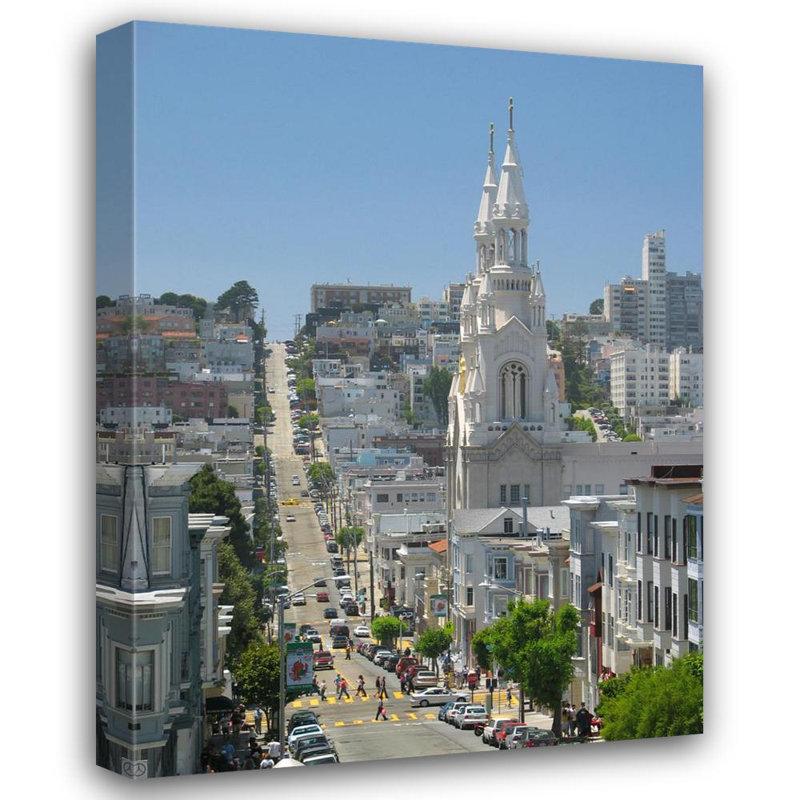 Filbert Street, North Beach, San Francisco, H 37 po x l 28 po