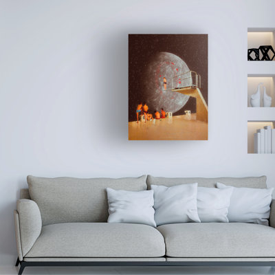 «Ologia »sur une impression sur toile