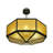 Eltham Glass Semi Flush Mount