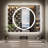 LED Bathroom Mirror with Frontlit and Backlit-1437553089