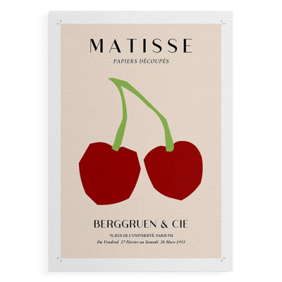 Matisse, reproduction encadrée de la ligne de commande client - impression sur toile seulement - non encadrée