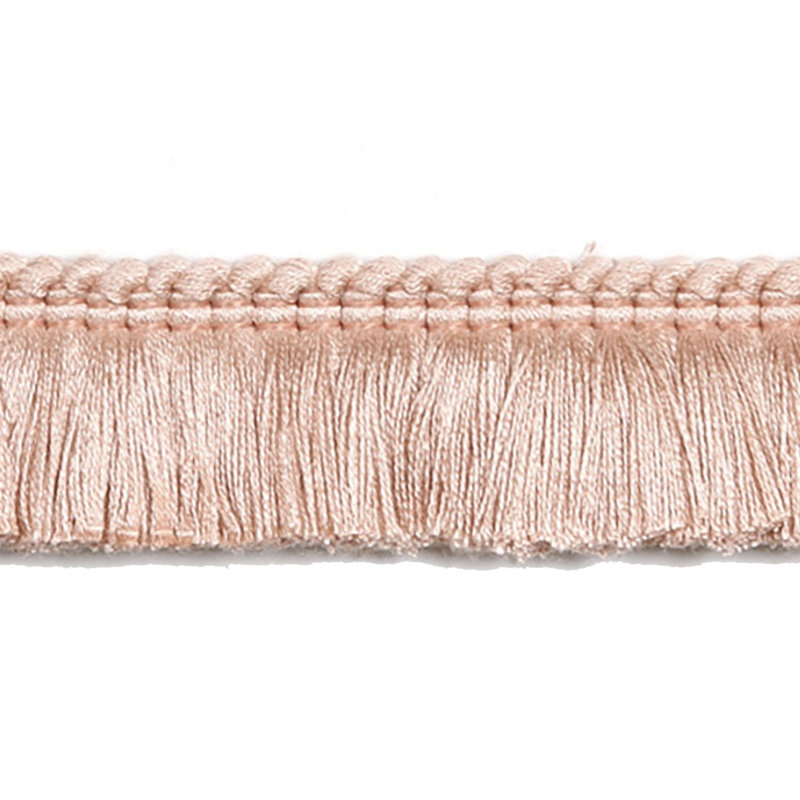 Frange brossée de 1,25 po, Rose ballet