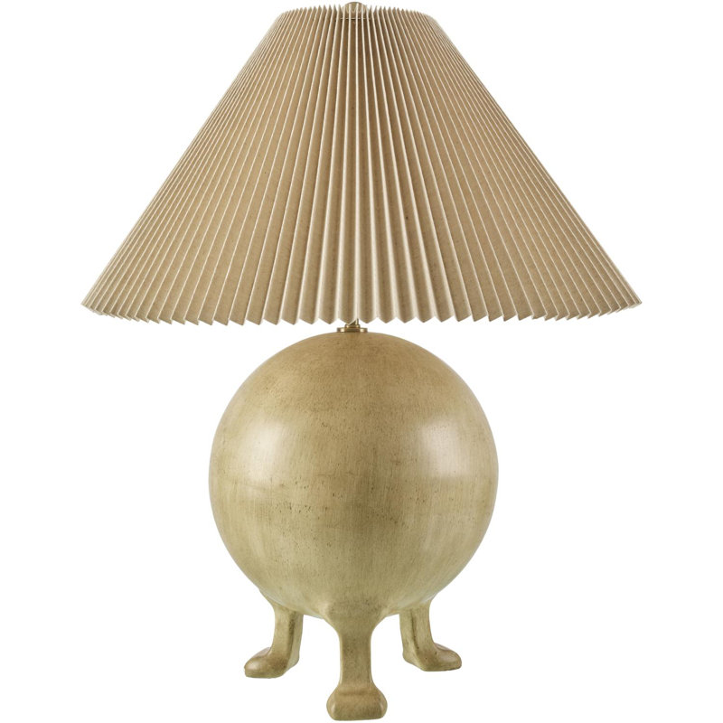 Lampe de table Chakera, Gris clair