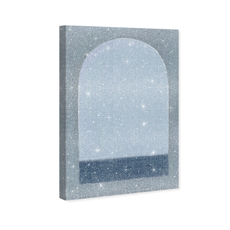 Minimal Ocean Window Print by Oliver Gal, 10"H x 15"W, Gallery Wrapped