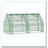 Outsunny 6' x 3' x 3' Portable Greenhouse, Garden Green House with 2 PE/Plastic Covers, Steel Frame and 2 Roll Up Windows, Green-121642276