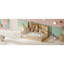 Lits jumeaux avec rangement, en pin massif, style Montessori moderne pour la maison-264687516