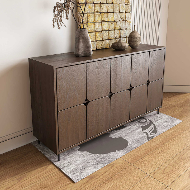Simple Wabi-sabi Style Sideboard Cabinet