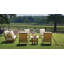 Croquet Teak Outdoor Side Table-759422276