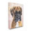 «Cute Boxer Dog Pet Animal Watercolor Painting», impression sur toile
