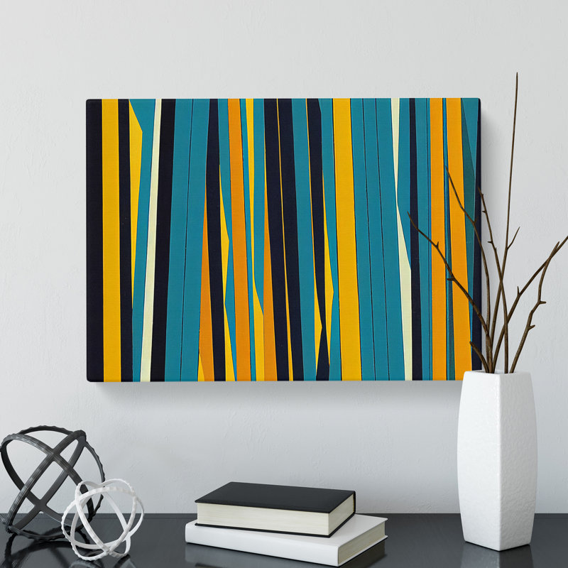 Intriguing Bamboo Forest - Wrapped Canvas, 40cm H x 60cm W