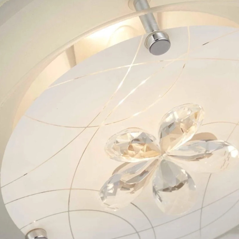 Raju Glass Flush Mount