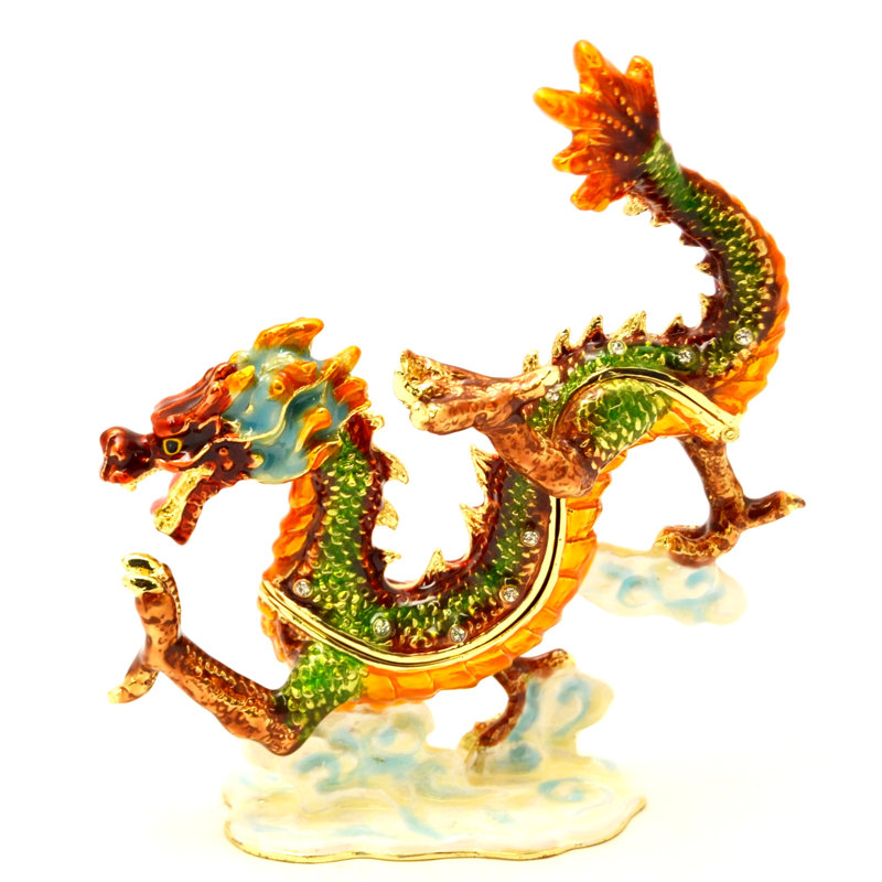Asian Metal Decorative Box