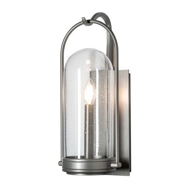 Davis Outdoor Sconce - 8.1"L x 7.4"W x 18"H - Coastal Bronze