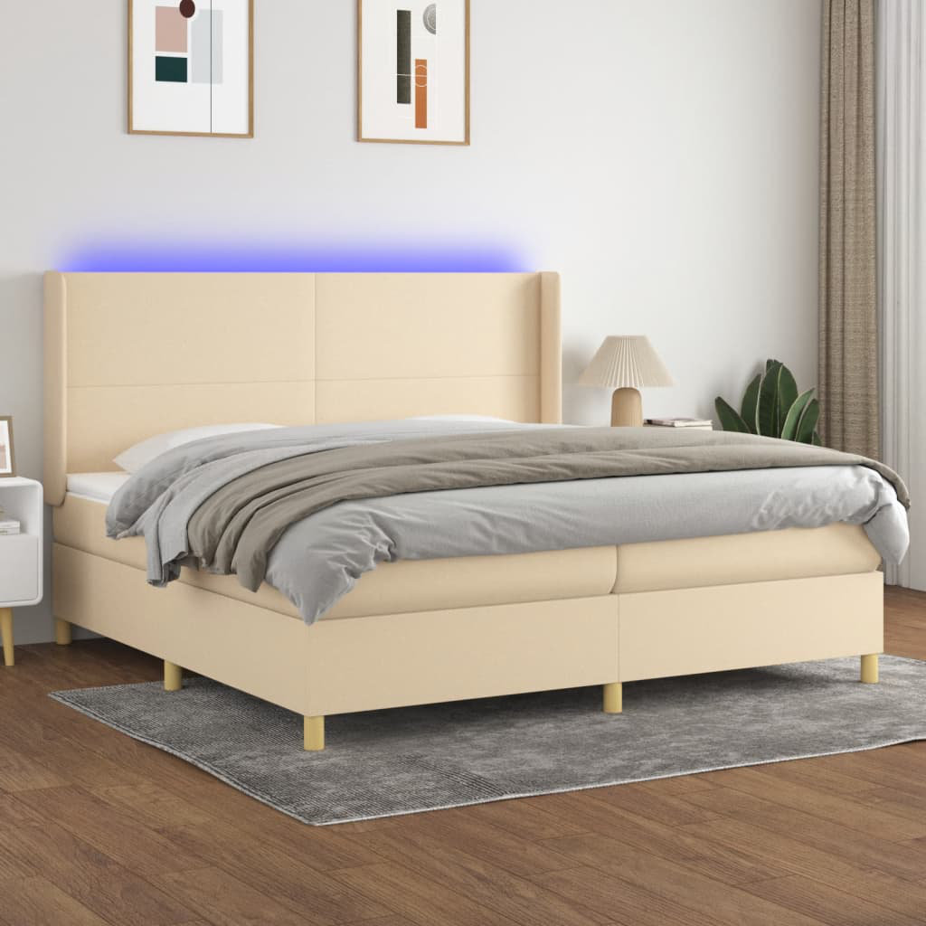 Boxspringbett Benjam, 200 x 200 cm