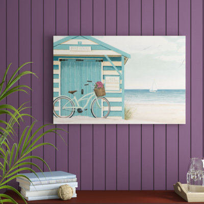 "Beach cruiser I" par James Wiens - reproduction d'art sur toile non encadrée