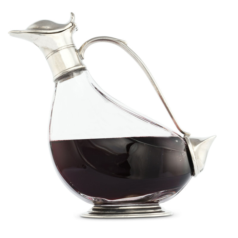 Carafe à vin en verre