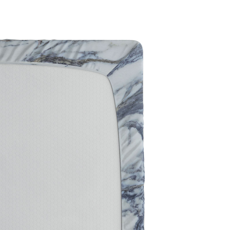 Microfiber Abstract Fitted Sheet, Full Fitted Sheet
