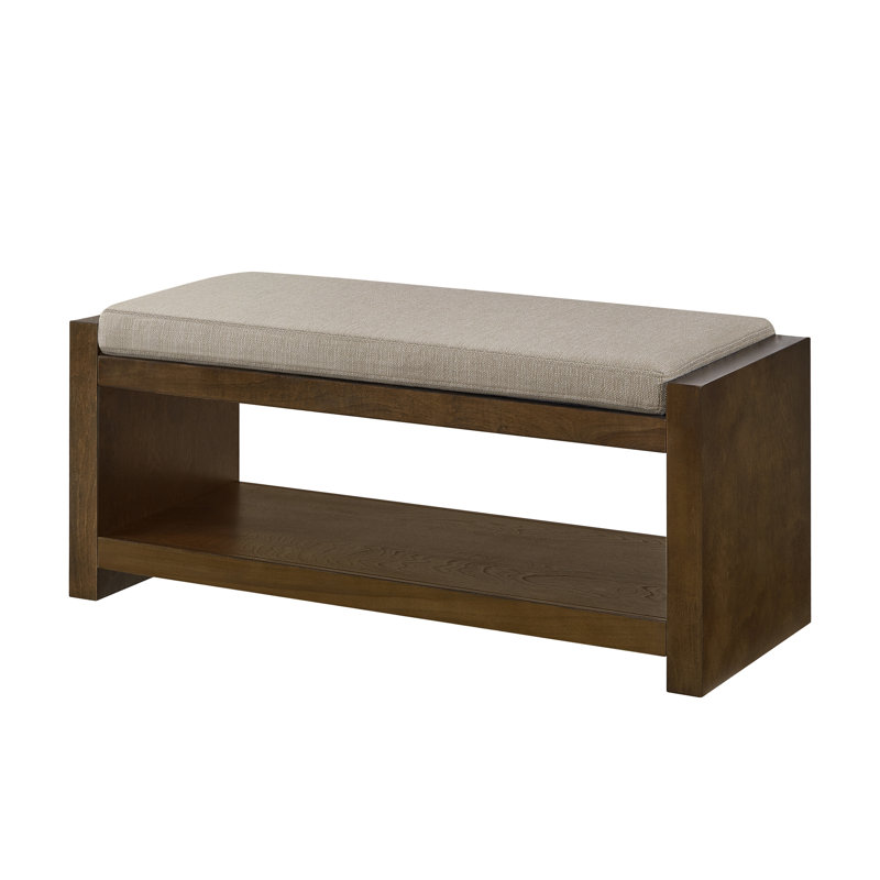Modern Linen Bench Multifunctional Style For Living Spaces