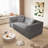 3-In-1 Convertible Sofa Bed-1759474502