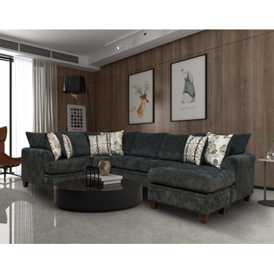 Canapé modulaire en chenille