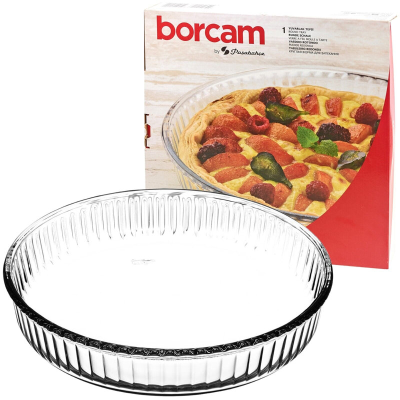 Pasabahce Round Glass Casserole Bakeware