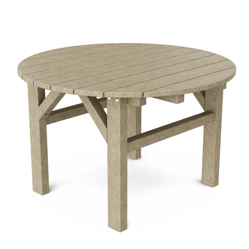Table d'appoint Classic 33 po, Bois patiné