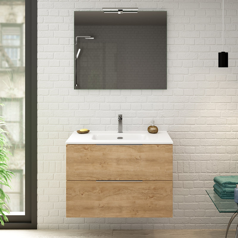 Dalia 32'' W Single Vanity, Natural Oak, 32"