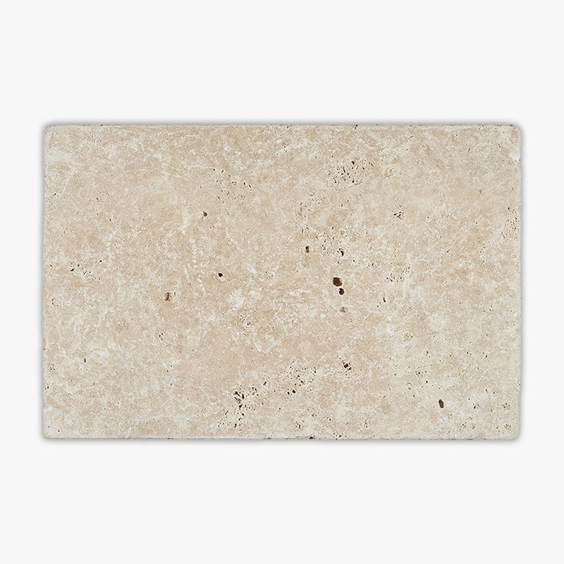 Ivory Tumbled 16x24 Travertine Paver