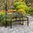 Dore Metal Outdoor Bench