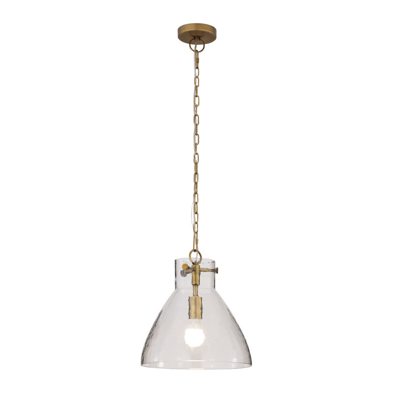 Luminaire suspendu 1 lumière 13,25 po Sevara