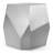 Side Table Ramiro Brushed Steel Finish