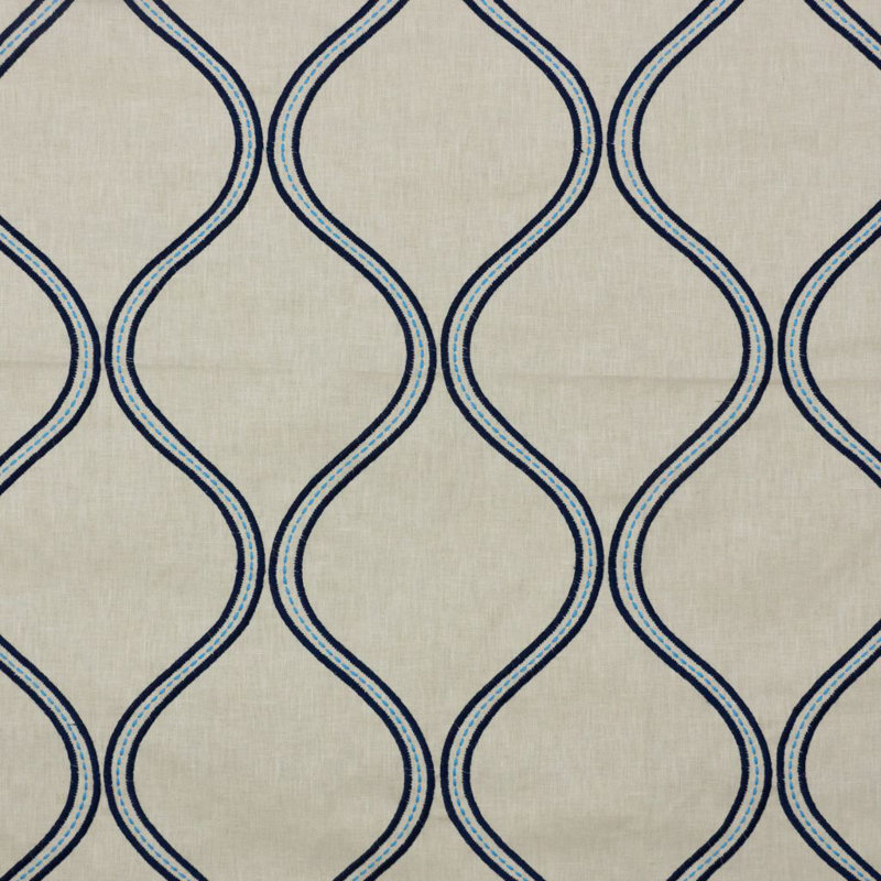 Tissu de treillis Prive Stitchery, Cobalt