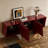Simple and Luxurious Design Red TV Cabinet