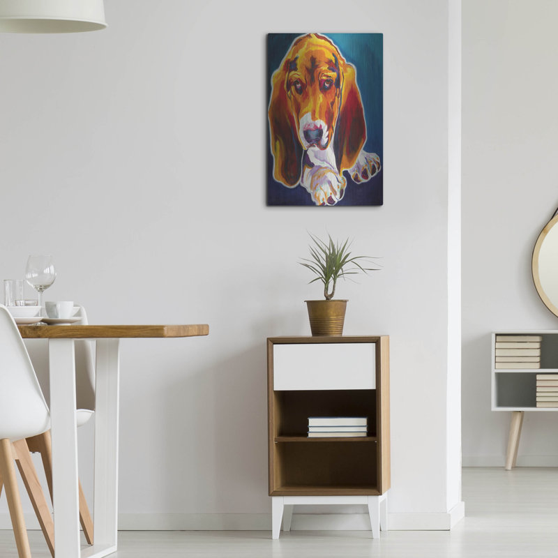 «Hound» par Dawg Painter, H 24 po x l 16 po
