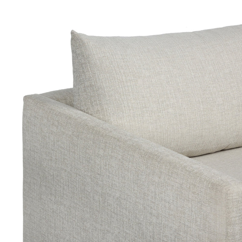 Wickham Chaise Sectional, 35" H x 126.5" W x 61" D, Right Arm Facing W/Storage