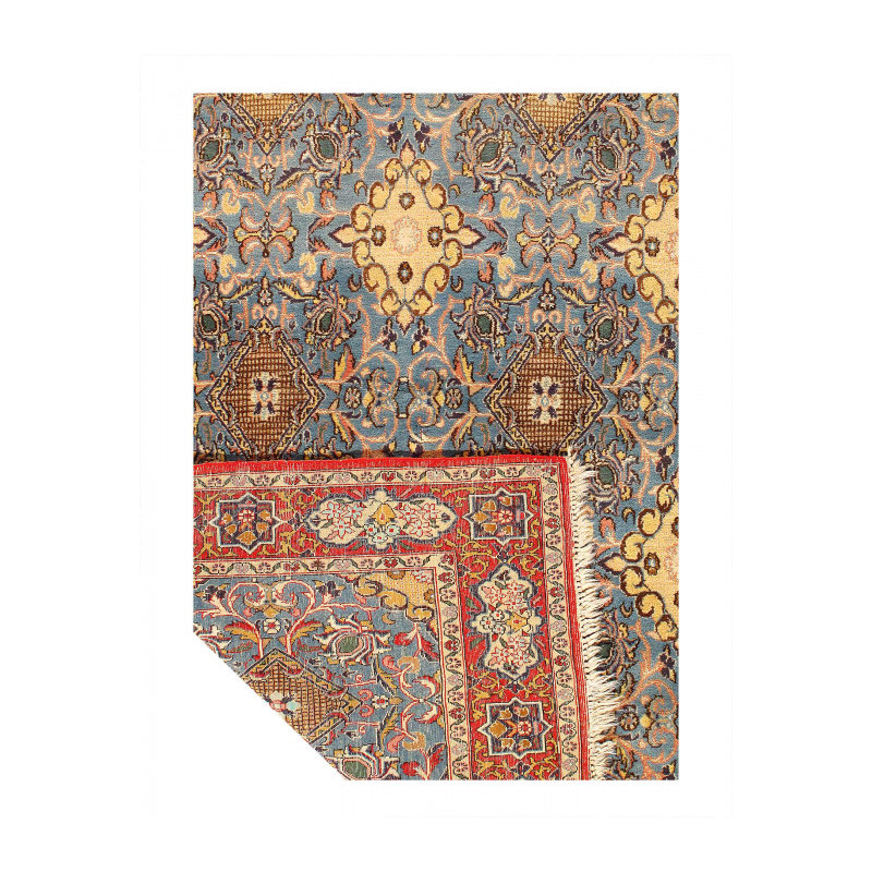 Ildar One-of-a-Kind Rectangle 4'5" X 6'11" Hand Knotted Area Rug