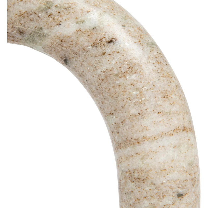 Tablette de table Marble Arch, décor décoratif beige