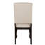 Table et chaises rembourrées Brown-722323247