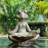 Caleb Frog Magnesium Oxide Garden Statue