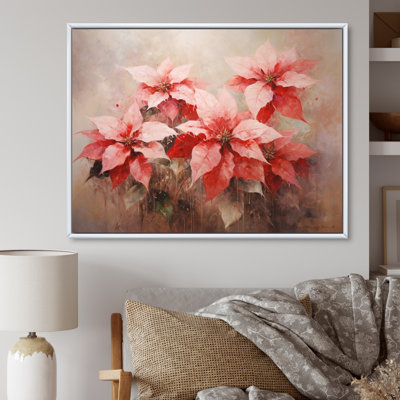 Poinsettia Flower Expressions An II - reproduction