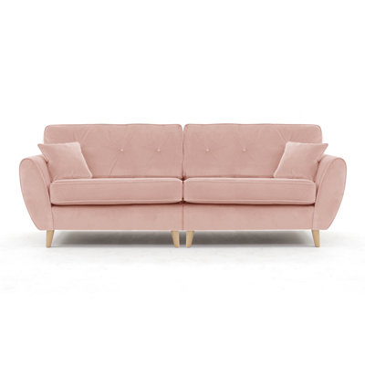 Rafe 4 Seater Velvet Sofa
